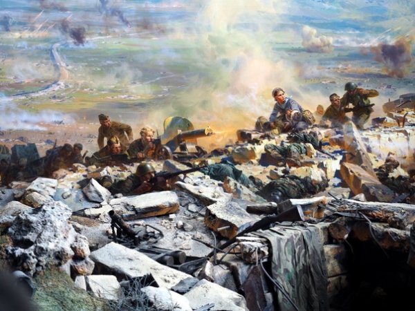 Диорама оборона Севастополя 1941-1942