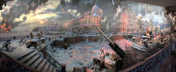 Диорама блокада Ленинграда