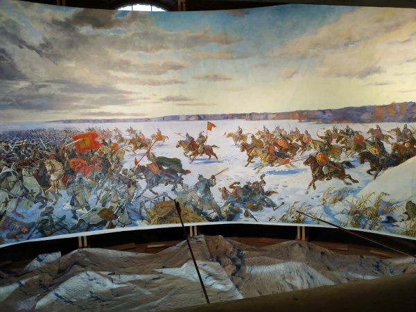 Ледовое побоище 1242 диорама