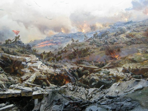 Диорама штурм сапун-горы