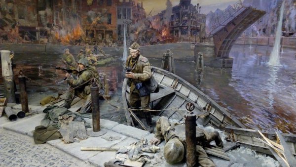 Павел Рыженко диорама великое стояние на Угре