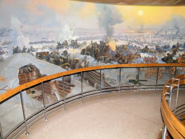 Диорама Сталинградская битва Поклонная гора