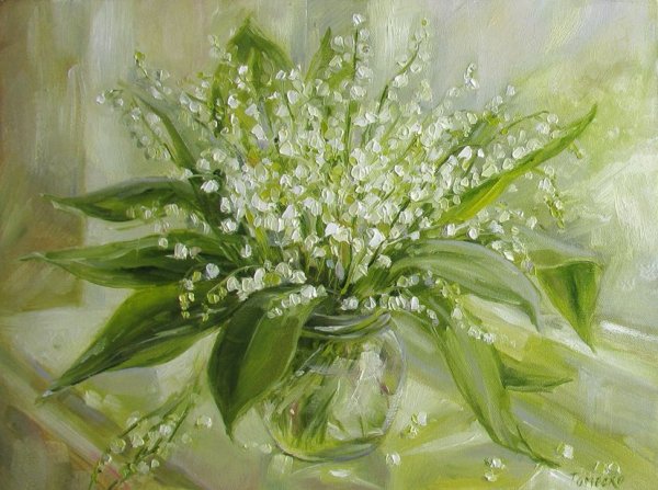 Художник Томеско Мазманян Юлия Ландыши