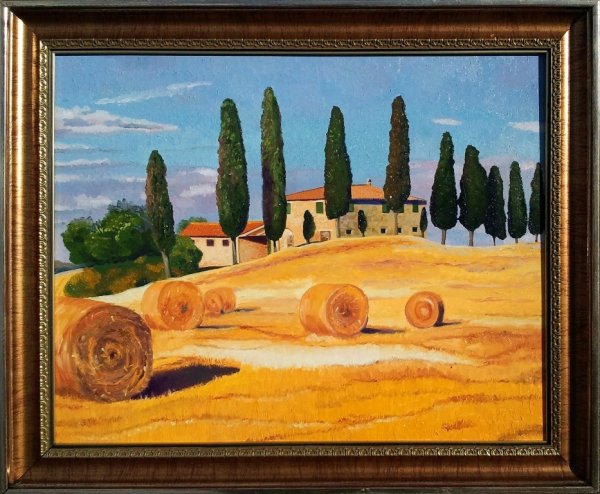 Тоскана живопись маслом