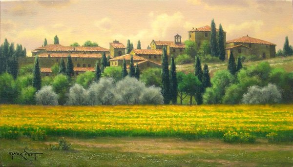 Художник Италия Тоскана