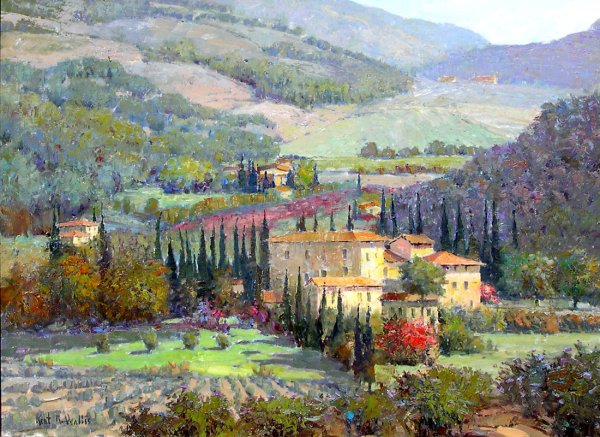 Художник-Импрессионист Кент Уоллис