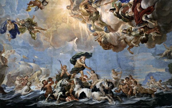 Фреска Триумф Вакха и Ариадны