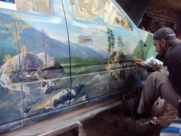 Художник Аэрограф