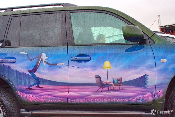 Нанесение аэрографии на авто