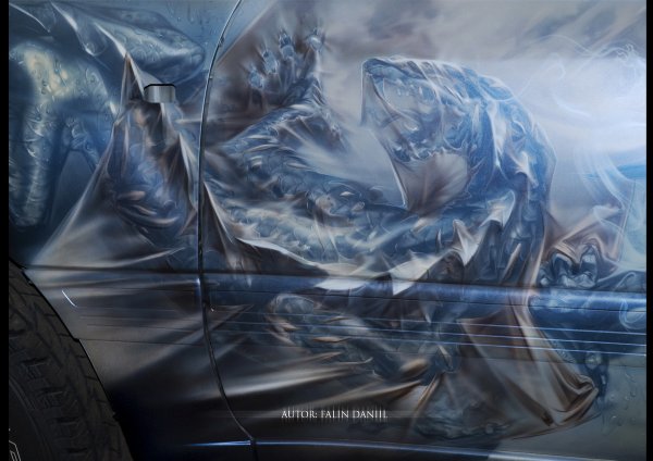 Аэрография в живописи картины