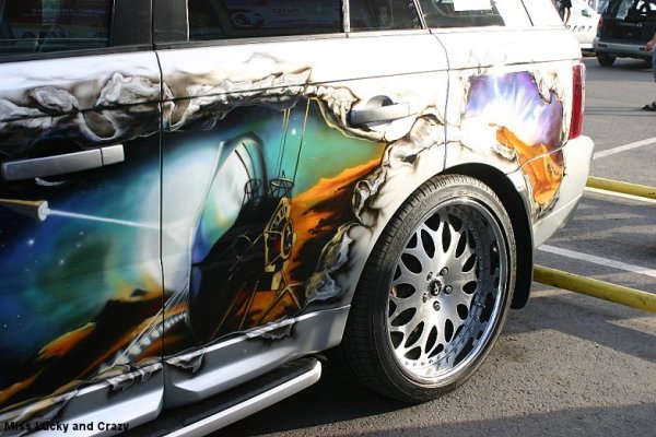 Аэрографические картины