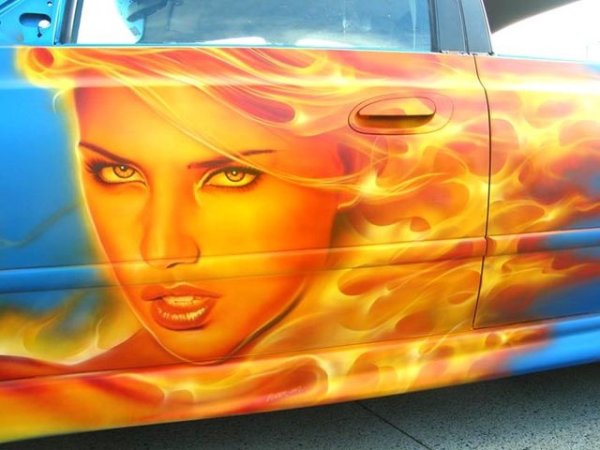 Аэрография. Авто