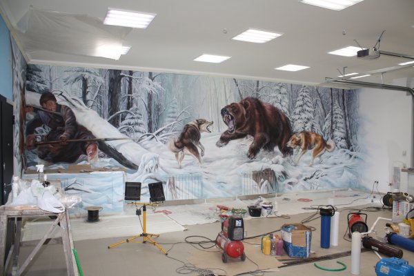 Живопись аэрографом