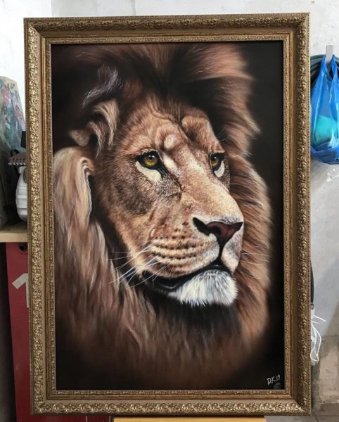 Картины аэрографом