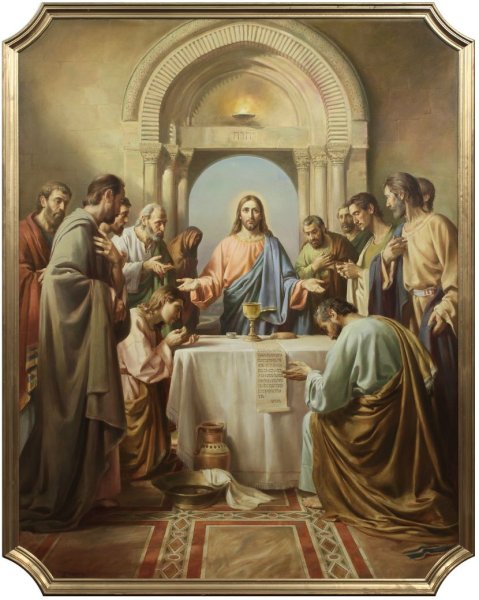 Икона Дмитрия Солунского Академическая живопись