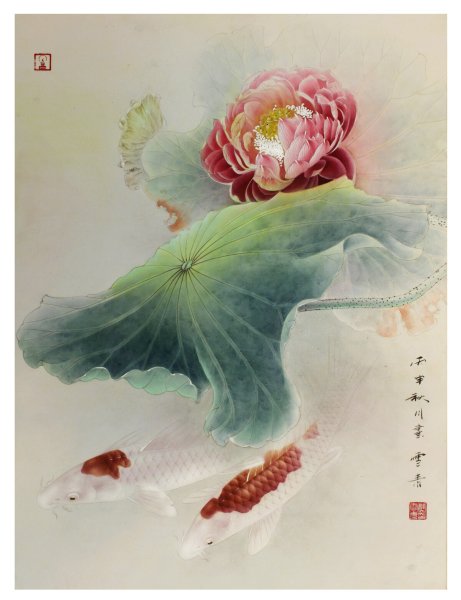 Китайская живопись гунби картины