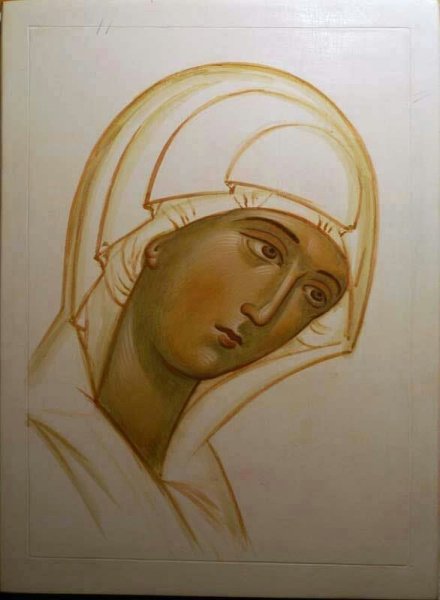 Архангел Гавриил роспись храма