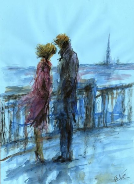 Эдвард Мунк расставание