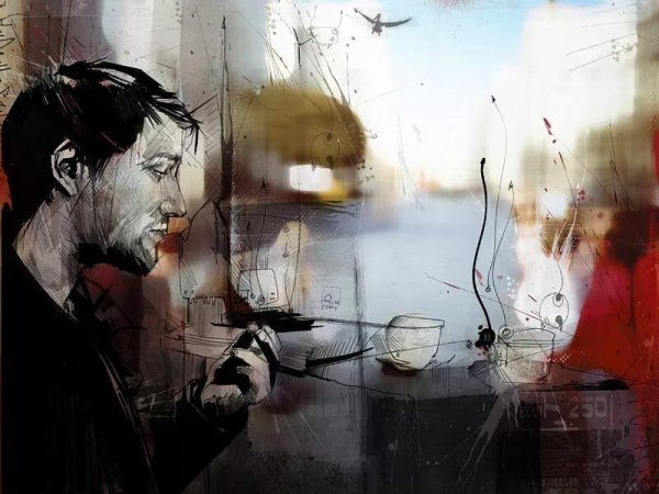 Картина расставание