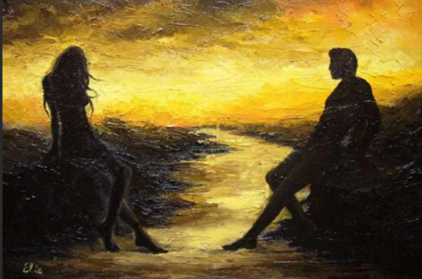 Картина расставание