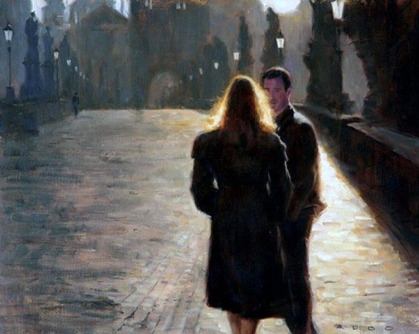 Разлука живопись