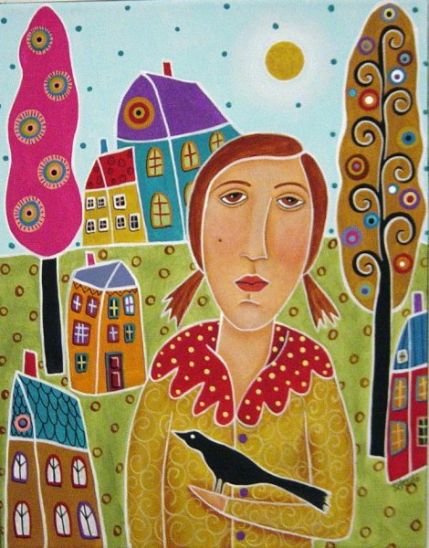 Художница Олеся Сержантова