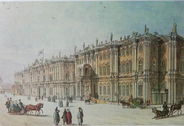 Зимний дворец Санкт-Петербург Екатерина 2