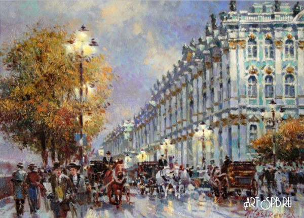 Алексей Лашкевич картины Питера
