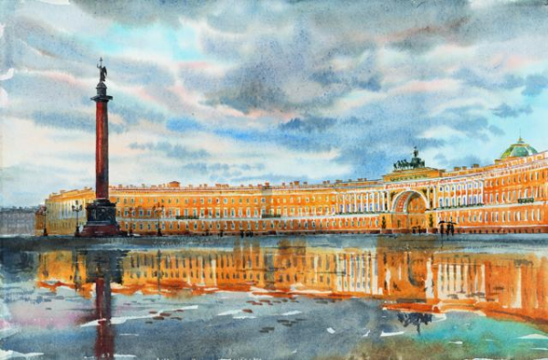 Дворцовая площадь в Санкт-Петербурге