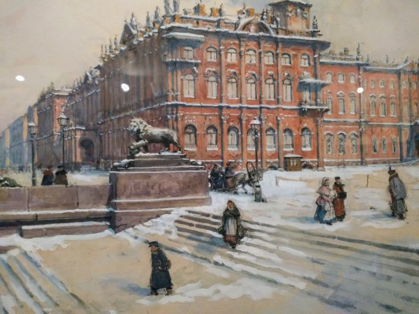 Бенуа Александр Николаевич картины