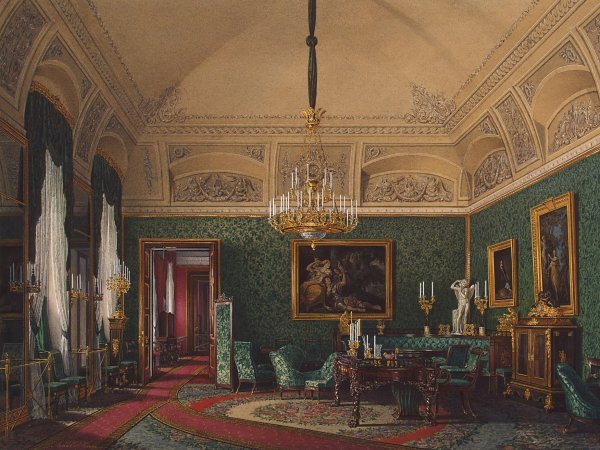 Эдуард ГАУ (1807-1887) Эрмитаж. Зимний сад