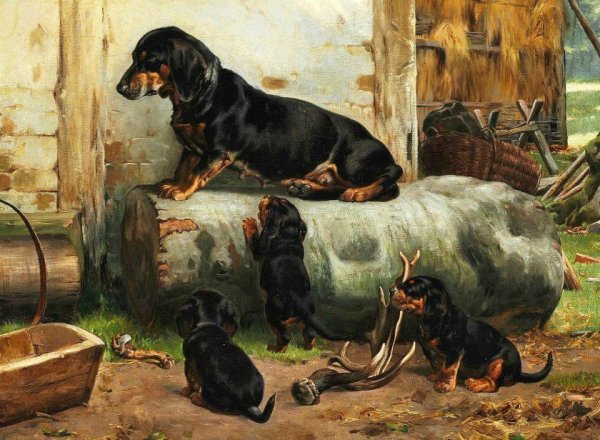 Художник Simon Ludvig Ditlev Simonsen.