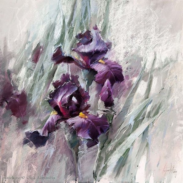 Елена Дюшан пастель