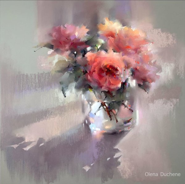 Елена Дюшан пастель