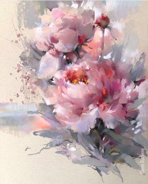 Елена Дюшан пастель