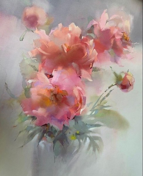 Елена Дюшан пастель