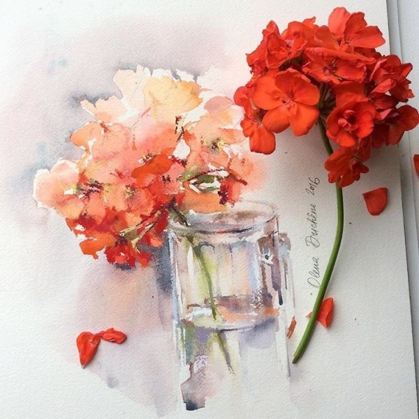 Пастелист Ольга Абрамова