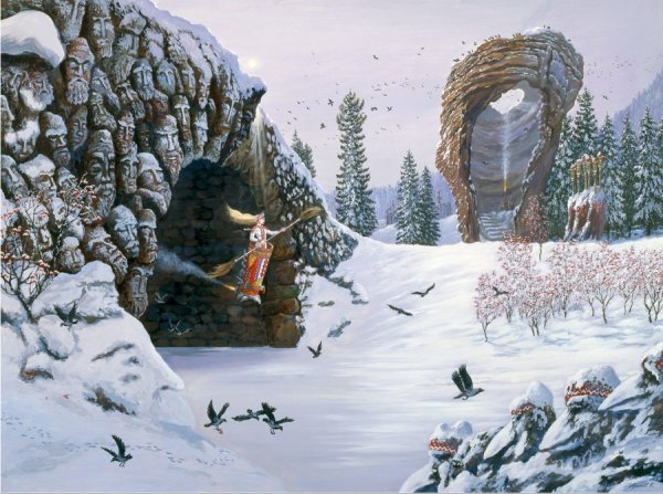 Всеволод Иванов «полет. Йогиня-Матушка»