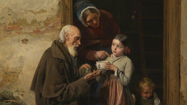 Питер Пауль Рубенс отцелюбие римлянки