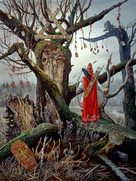 Всеволод Иванов художник Ведическая Русь