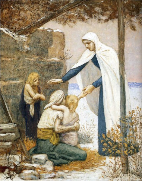 Сестра милосердия. 1886 Николай Александрович Ярошенко