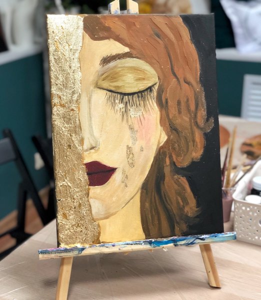 Картины с поталью