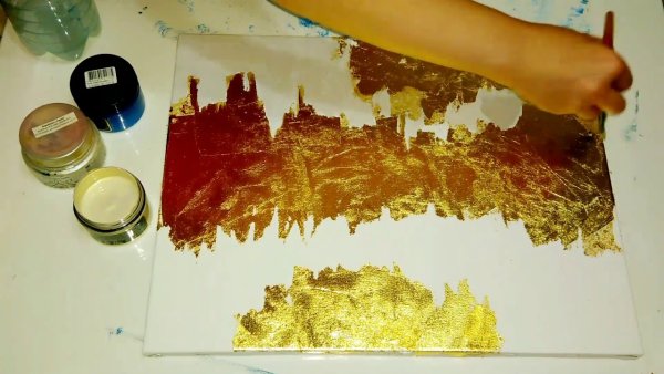 Картина золоченая паталью