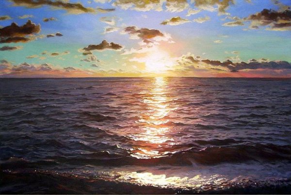 Самохвалов Александр Порфирьевич море