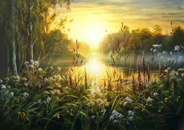 Белорусский художник Юшкевич Виктор Николаевич