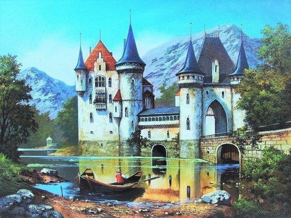 Картина замок
