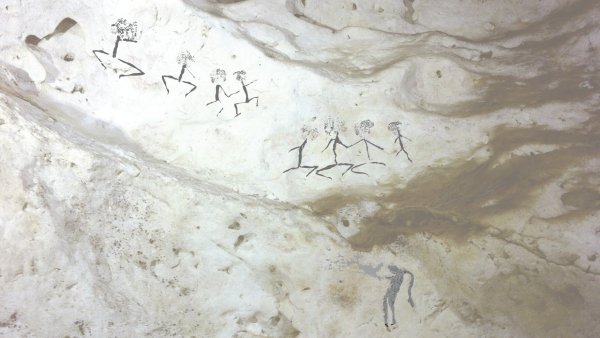 Кипр Наскальная живопись бронзовый век