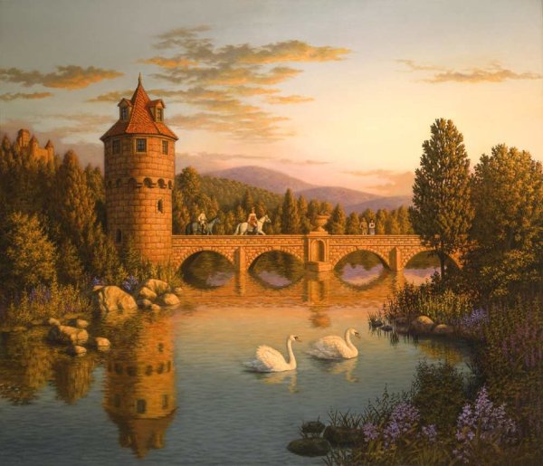 Замок Грааля картина