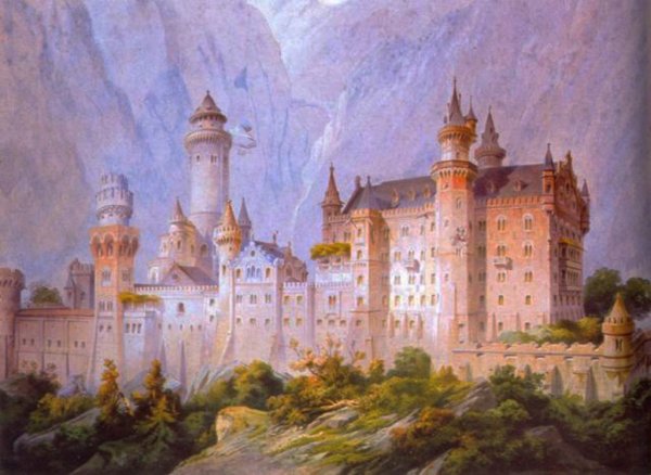 Лебединый замок Нойшванштайн