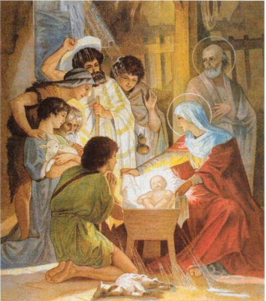 Клавдий Лебедев Рождество Христово